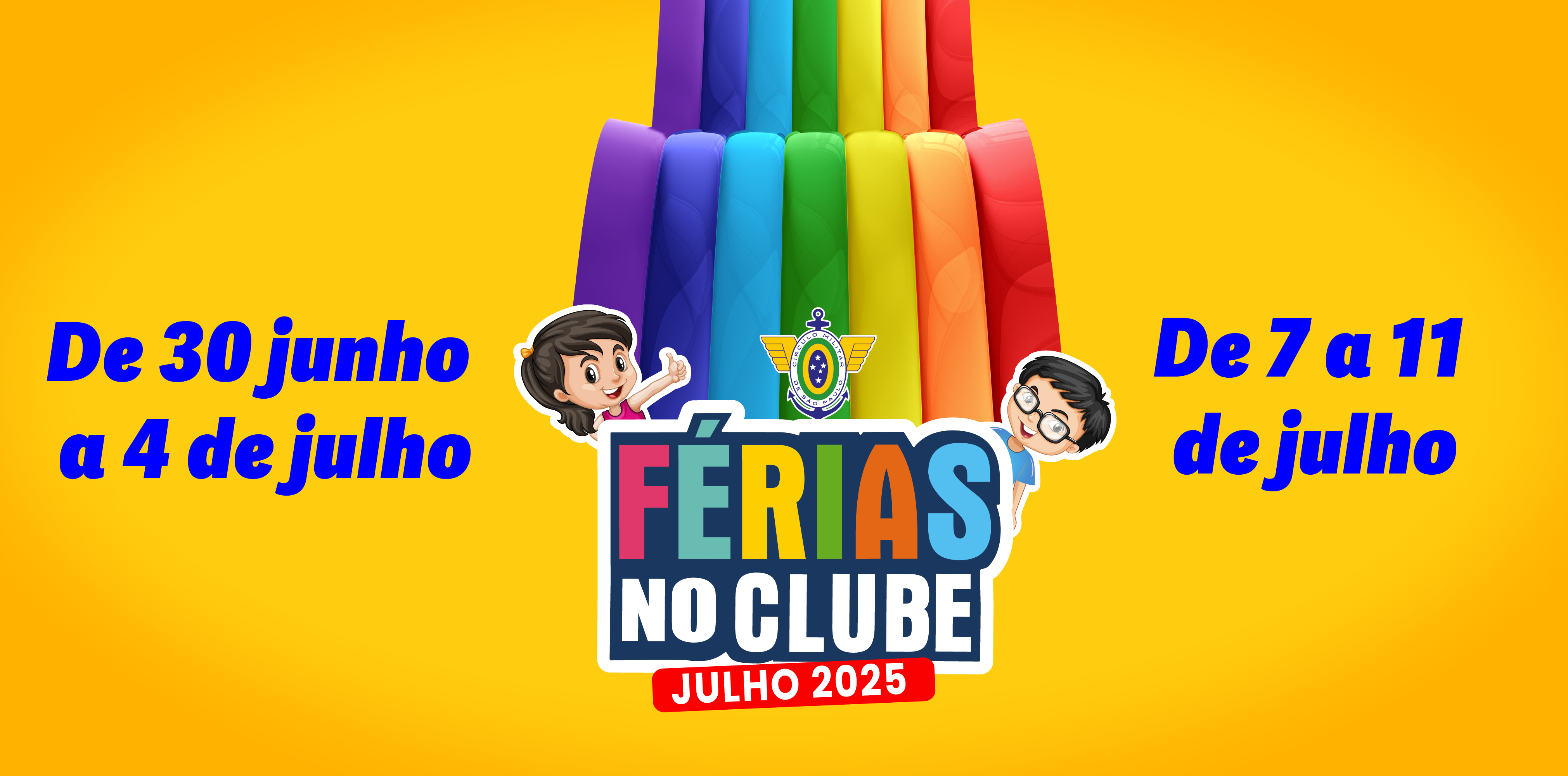 Férias no Clube 2025